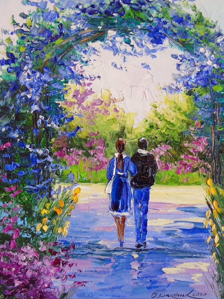 walk in the garden