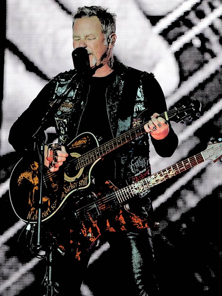 James Hetfield Metallichead band music 18