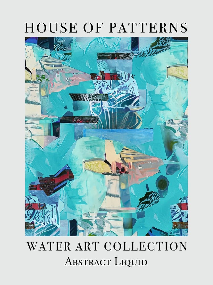House Of Patterns Abstract Liquid Water 3