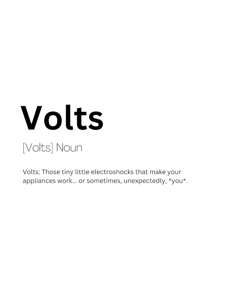Volts Definition Meaning