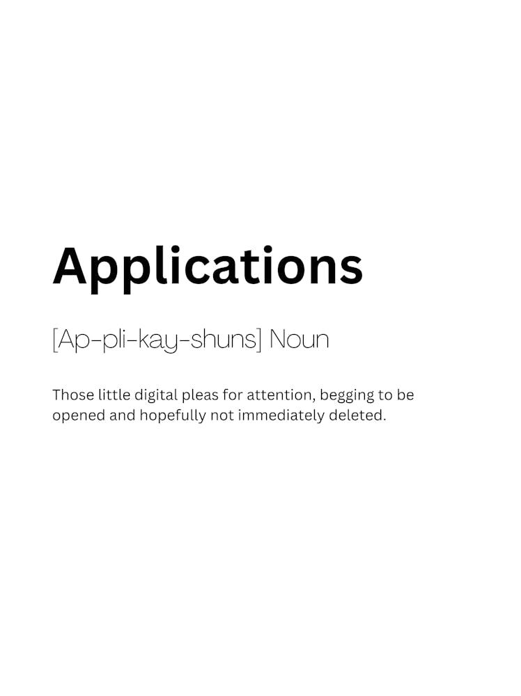 Applications Definition Meaning 1