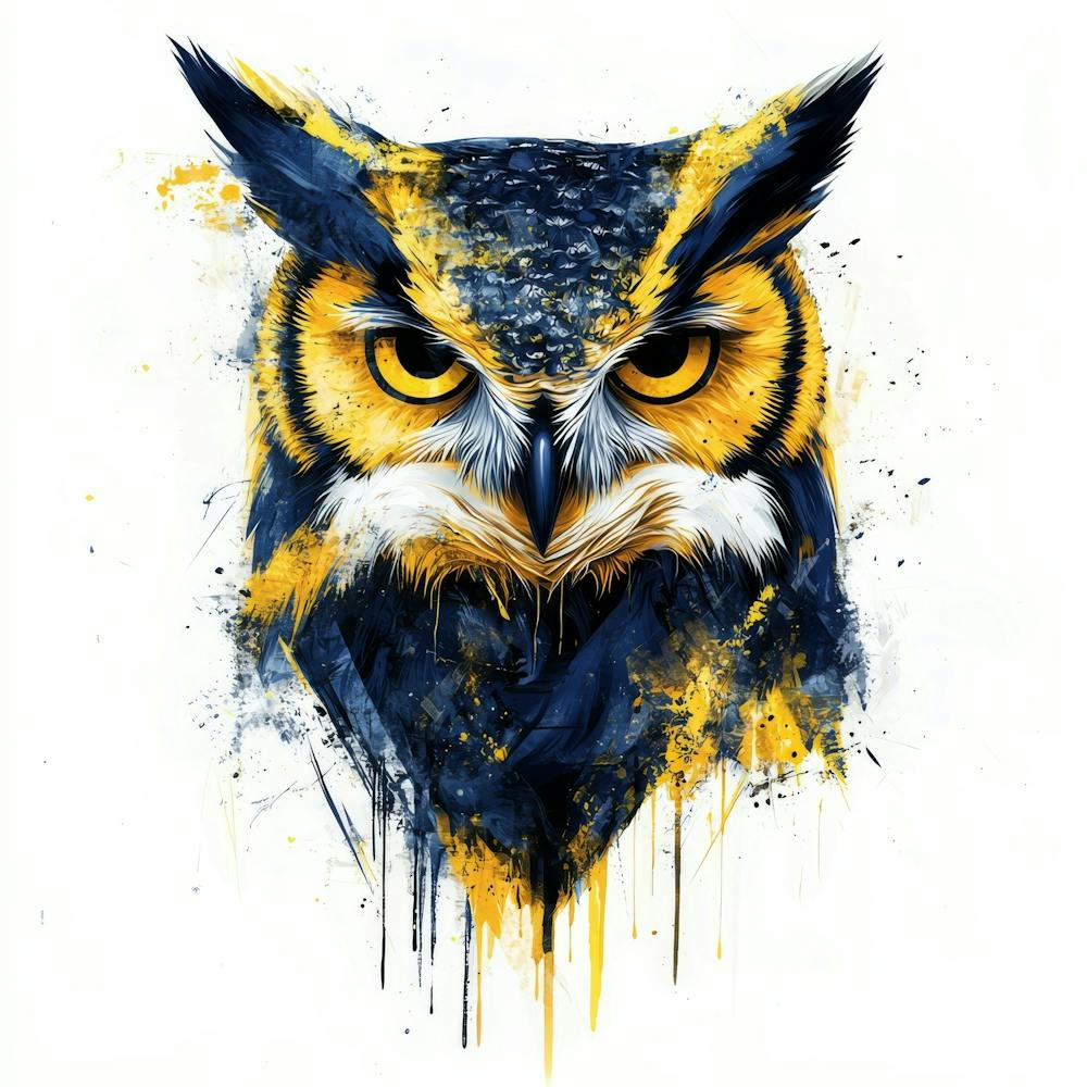 Owl Painting