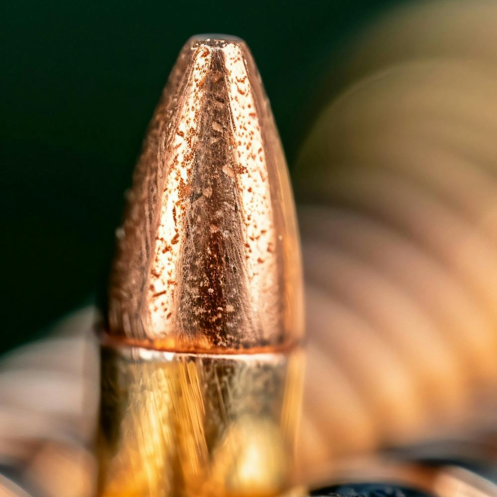 Close Up Of A Bullet 1