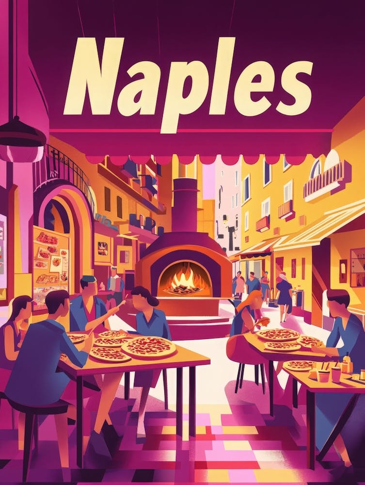 Aihrgdesign A 1970s Inspired Travel Poster For Naples Depicti Ae462572 913d 44d9 80c3 7d6913cf9220 1