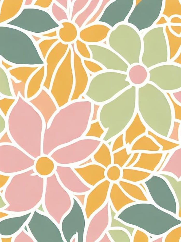 Statice Pastel Floral 1 Flower