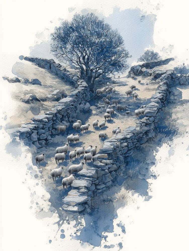 Aihrgdesign Isolated Watercolor Painting Of Countryside Lands 8f8b25c9 Ff3c 400e B2b2 62a74ad05d8a 2