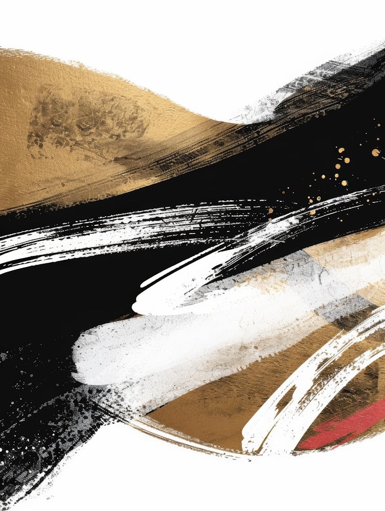 Abstract Brushstrokes 42