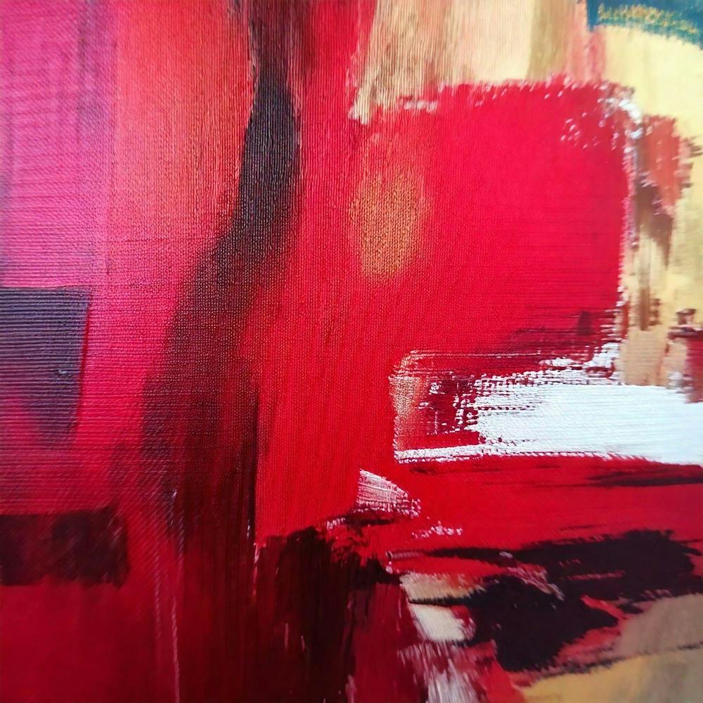 Contemporary red art