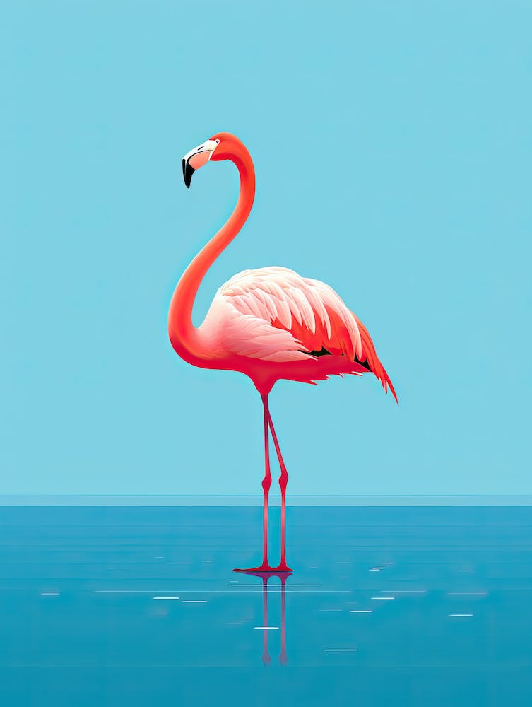 Clean Flamingo Lines