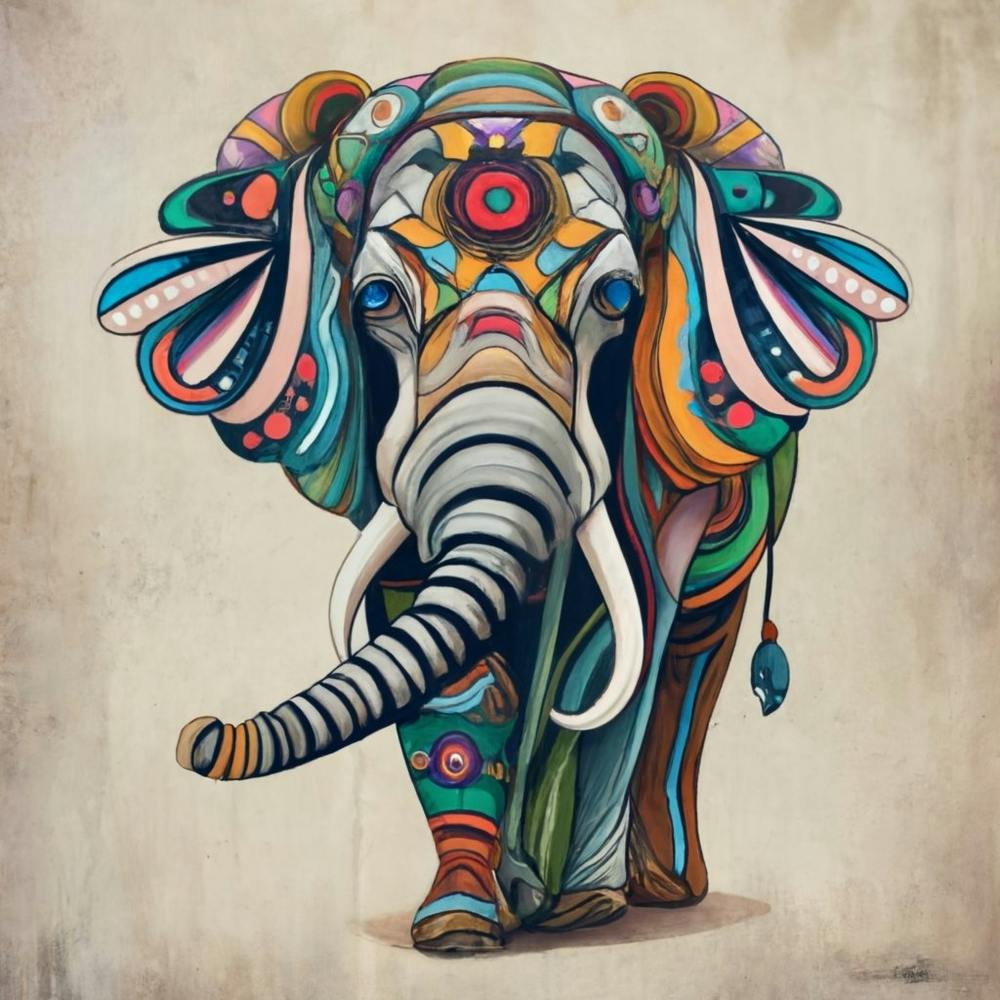Elephant Painting