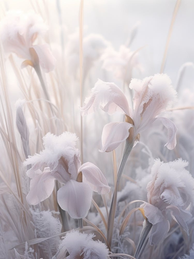 Frosty Botanical Iris 2