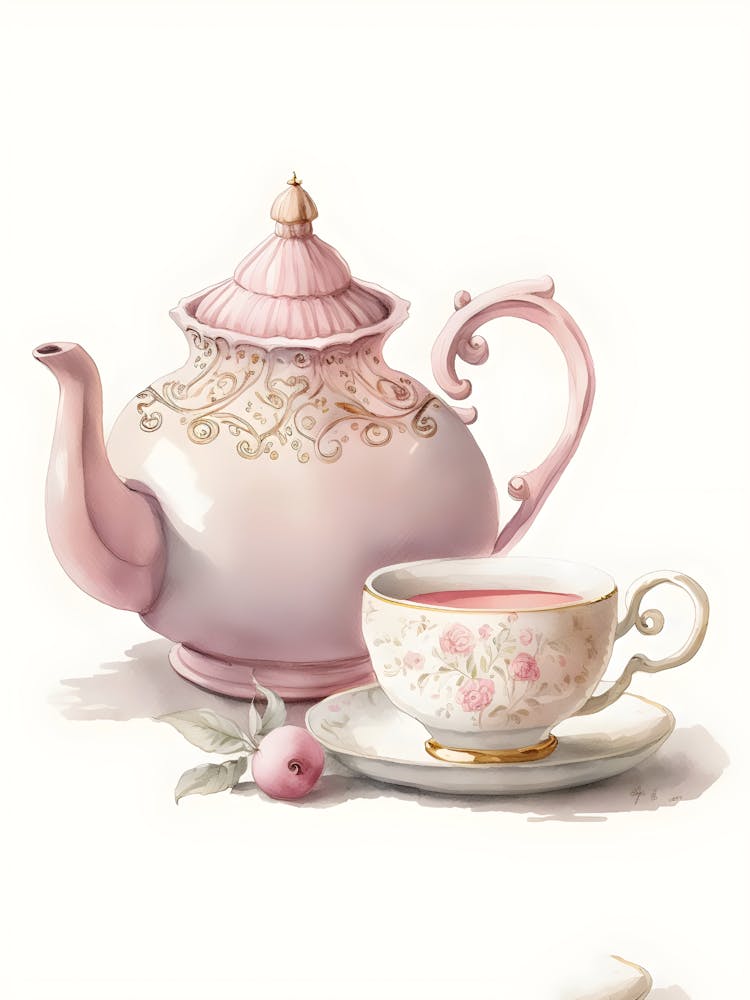 Teapot And Cup