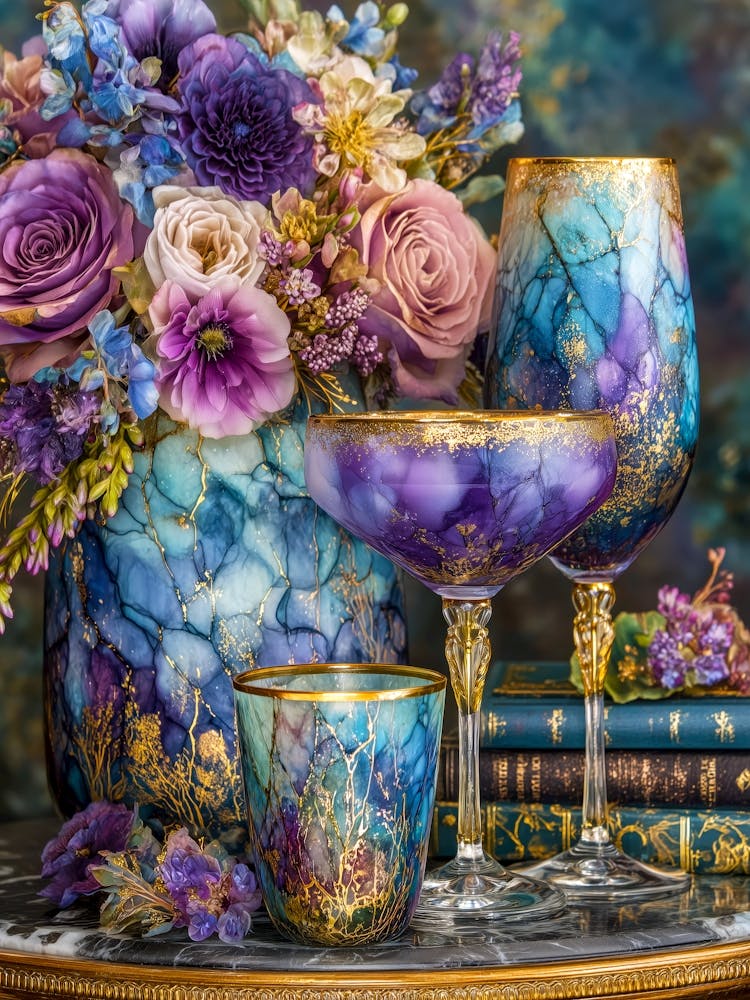 Purple And Gold