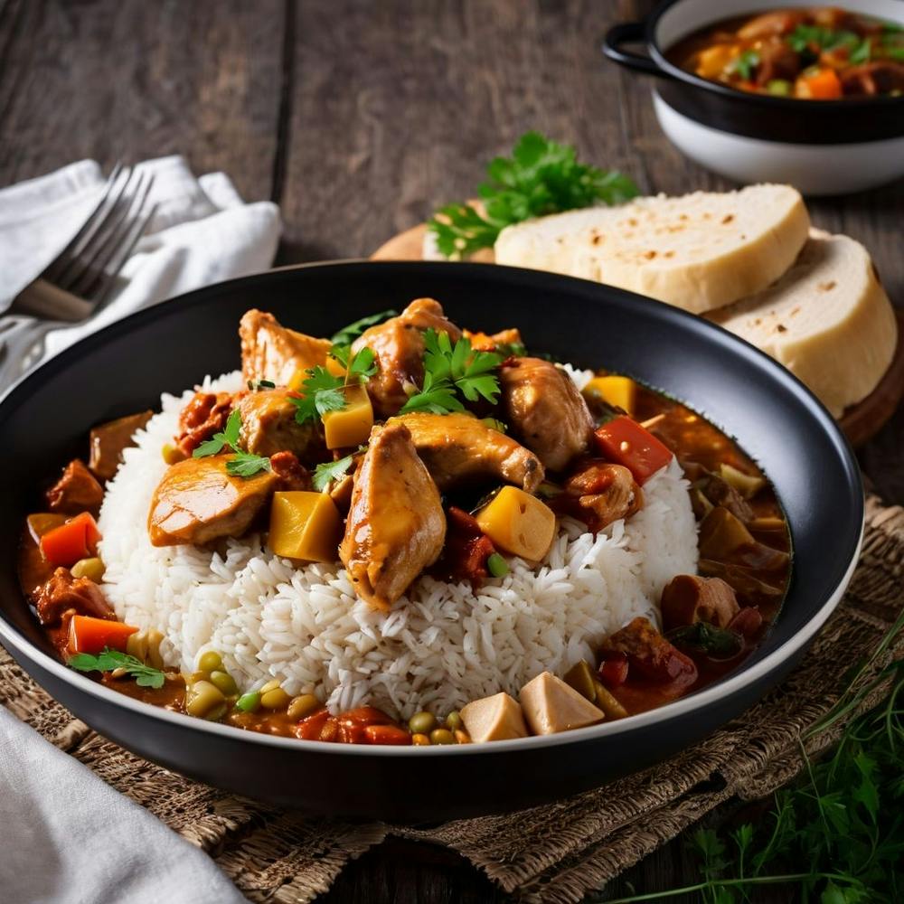 Ai Rice And Chicken Sauce