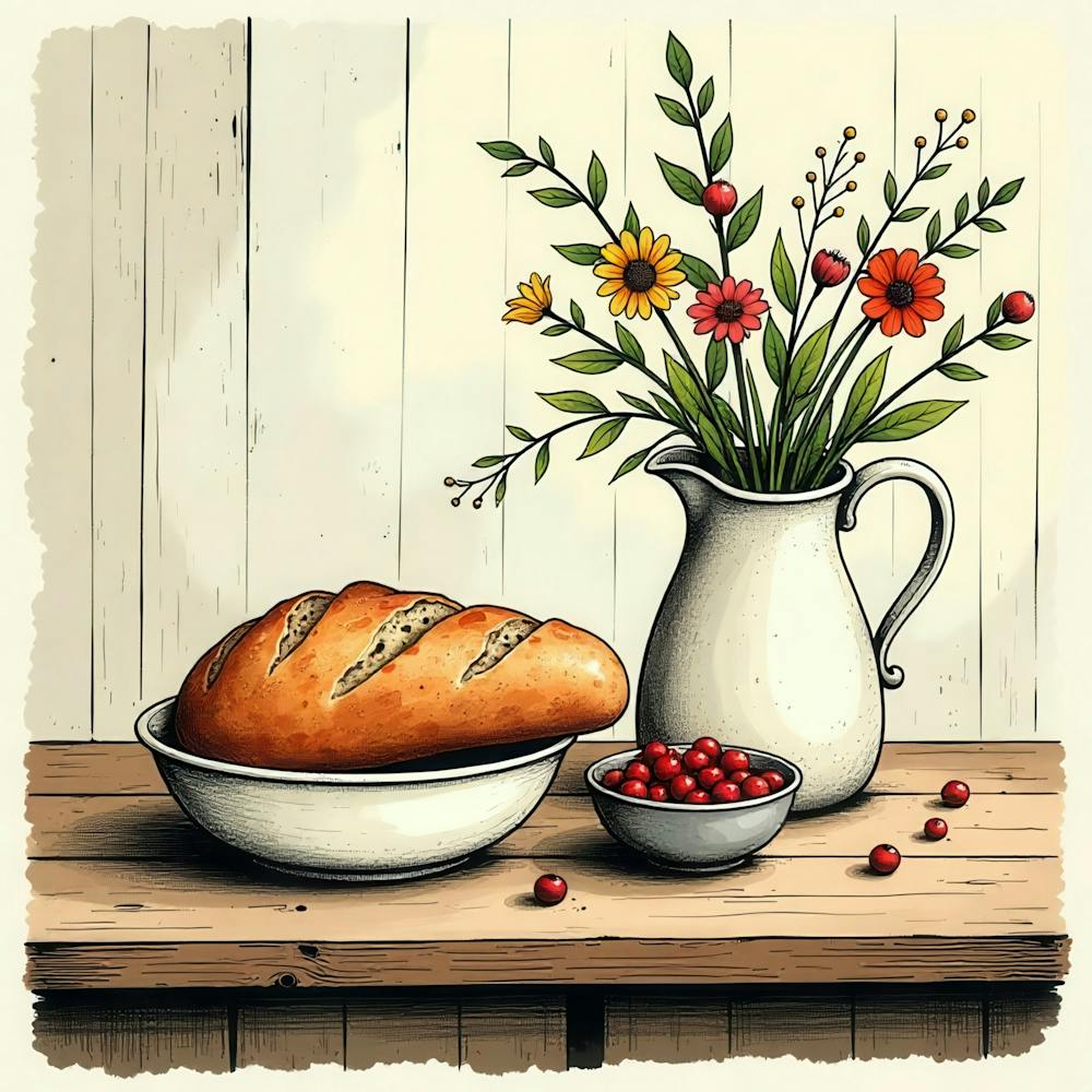 Bread And Cranberries
