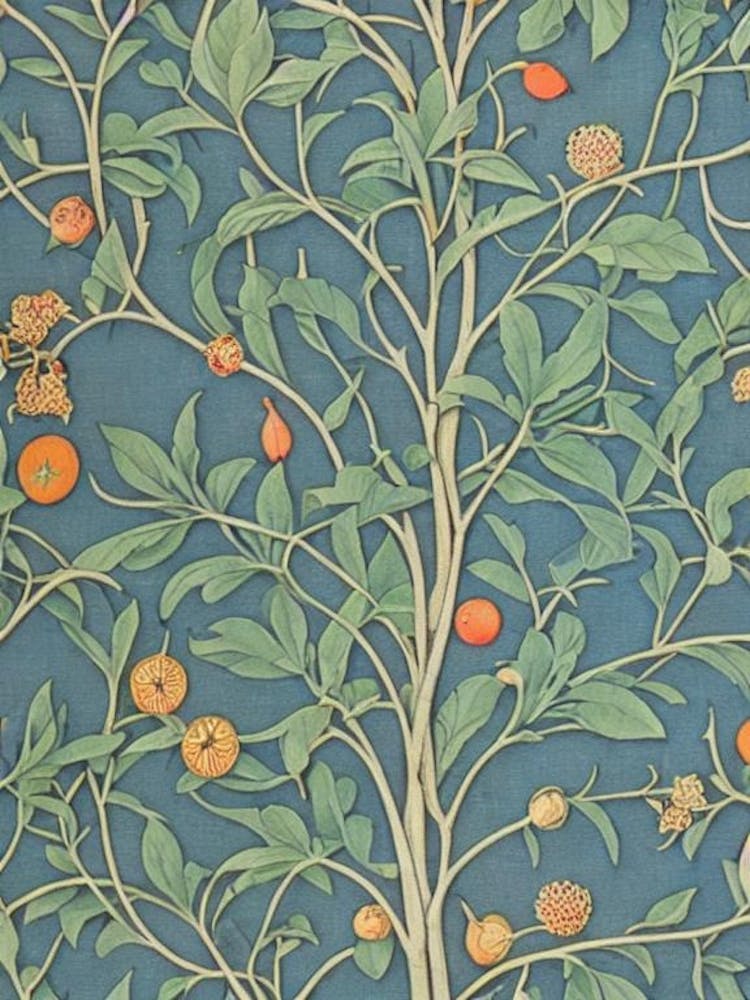 Tangelo 1 Vintage Botanical Fruit