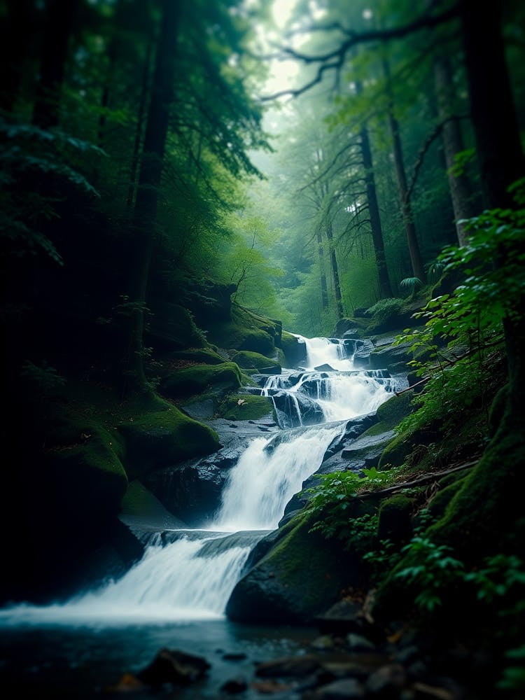 Waterfall In The Forest 4