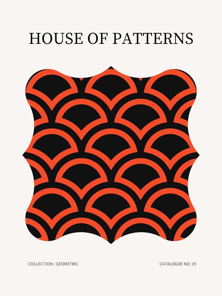 Geometric Pattern Poster 19