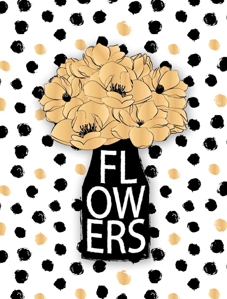 Golden Flowers