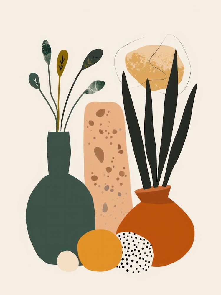 Objets Abstraits Illustration Plate 10