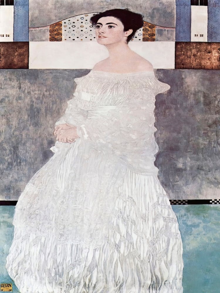 Portrait Of Margaret Stonborough Wittgenstein (1905), Gustav Klimt
