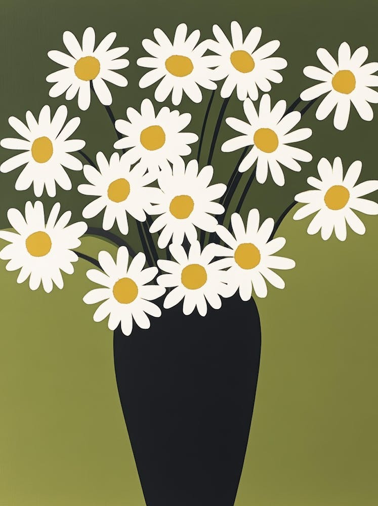 Daisies In A Vase 51