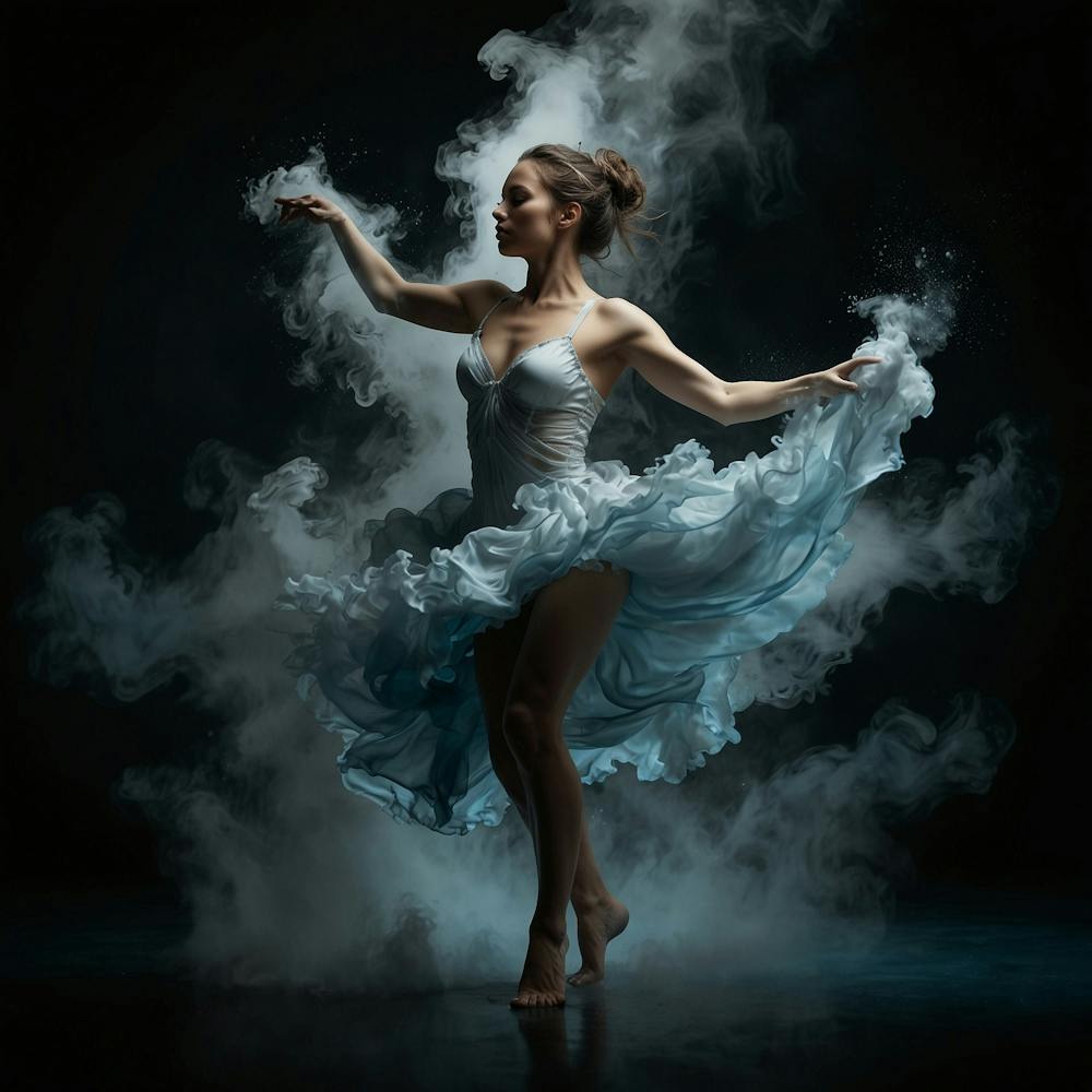 Dancer In Smoke
