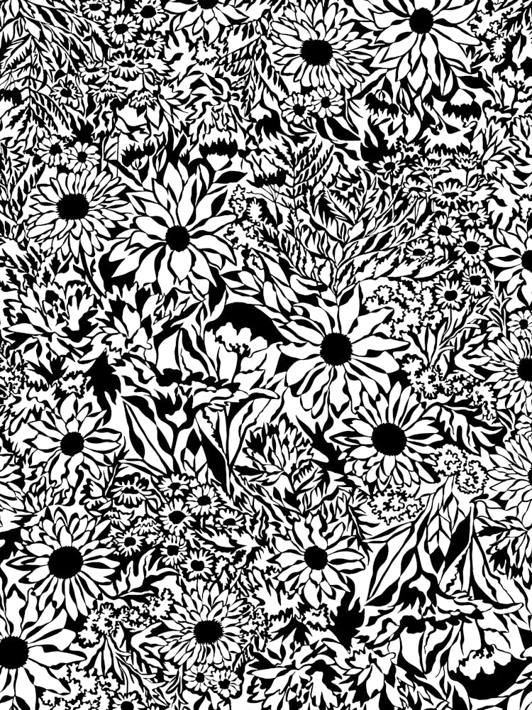 Linear Garden - Monochrome