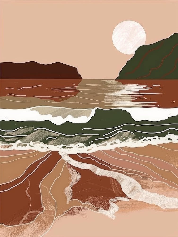 Beach Canvas Print 1