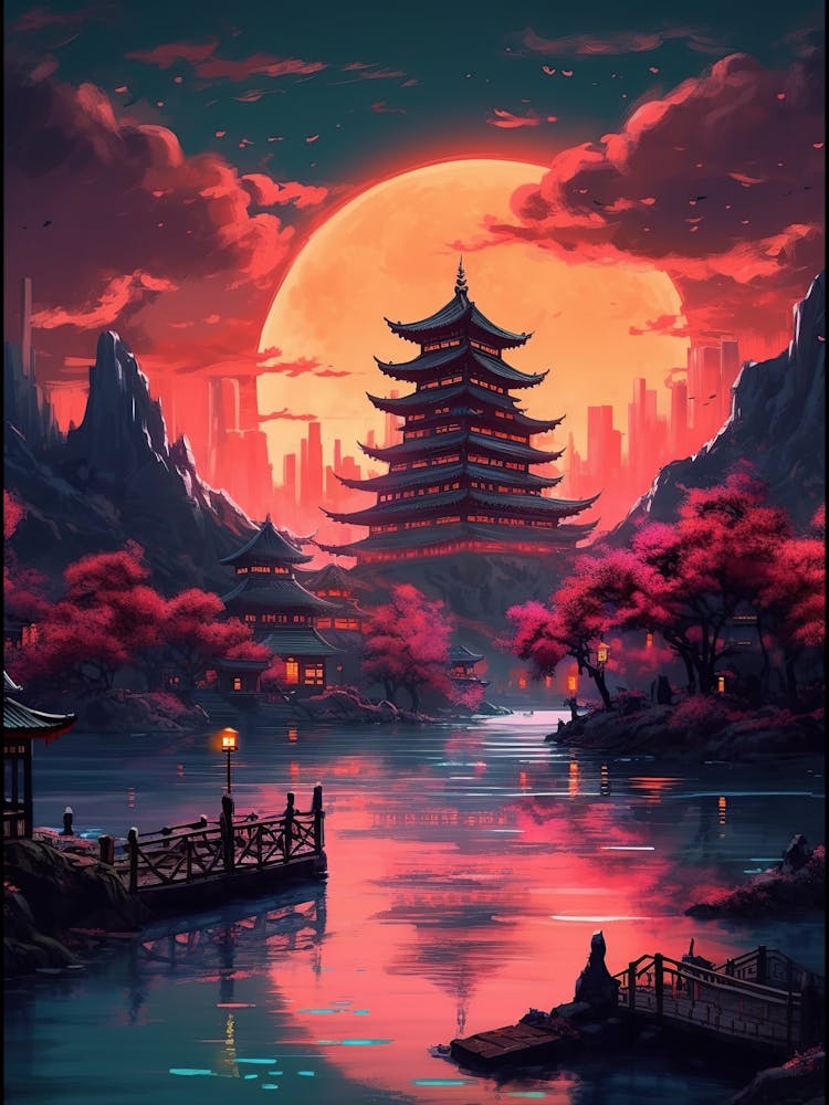 Asian Landscape Painting 8