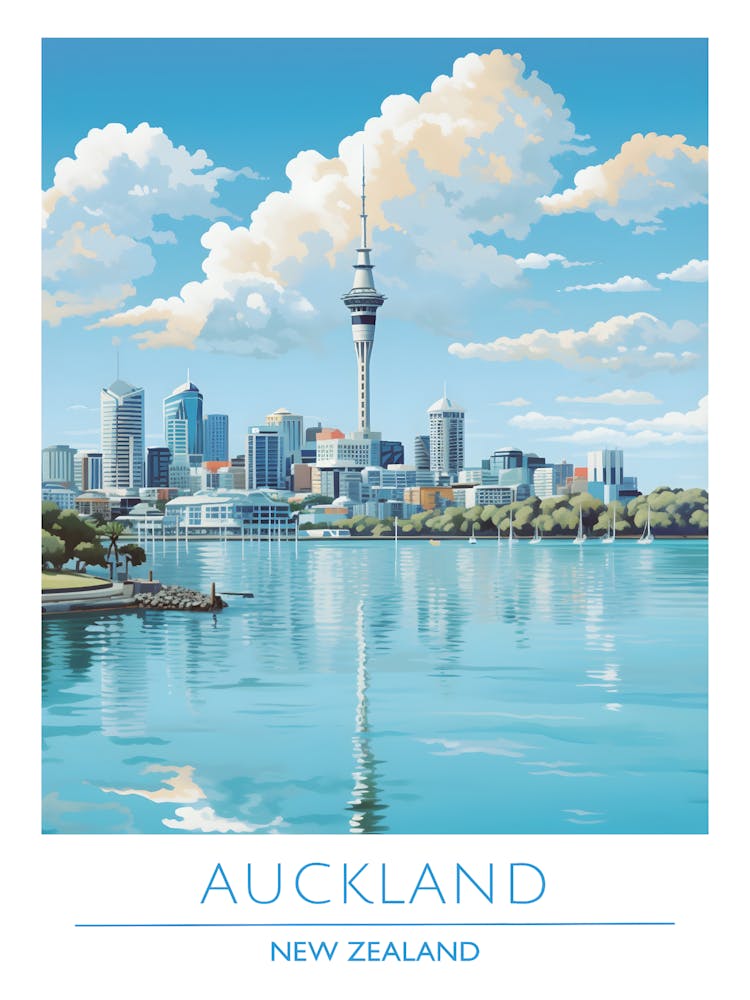 Skyline d'Auckland