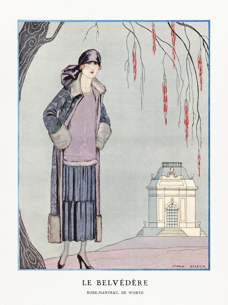 Le Belvédère (1924), George Barbier