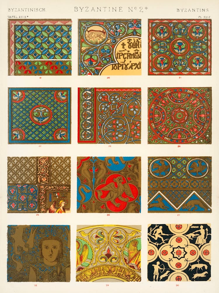 Vintage Pattern Illustration, Owen Jones                                               