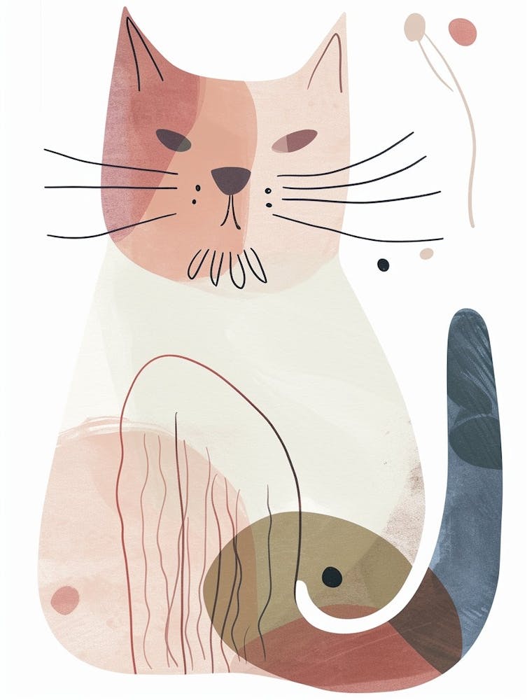 Ragapur Cat Clipart Illustration 4
