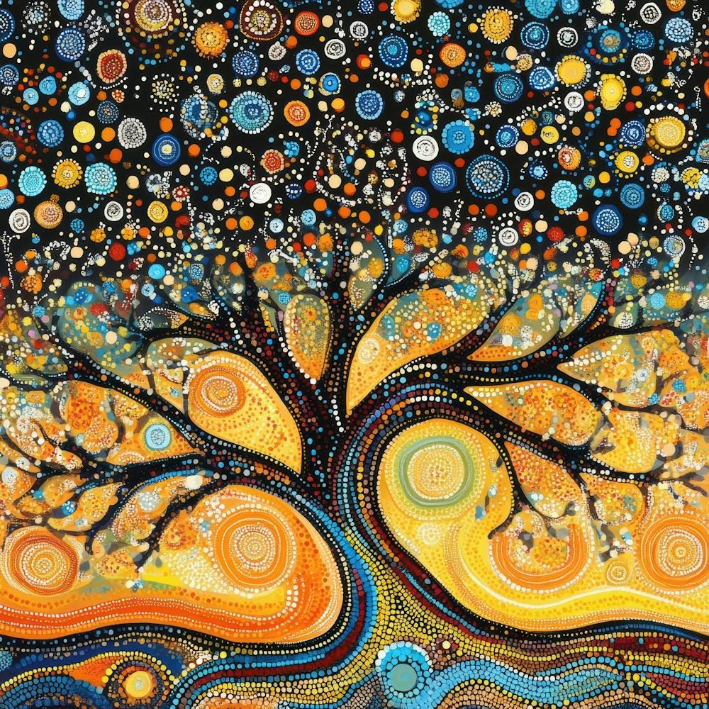 Colorful Tree of Life 27