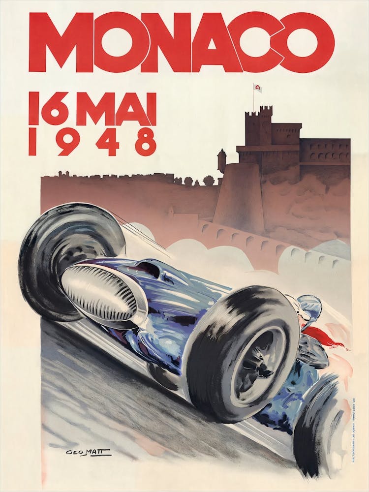 Vintage Monaco 16 Mai 1948