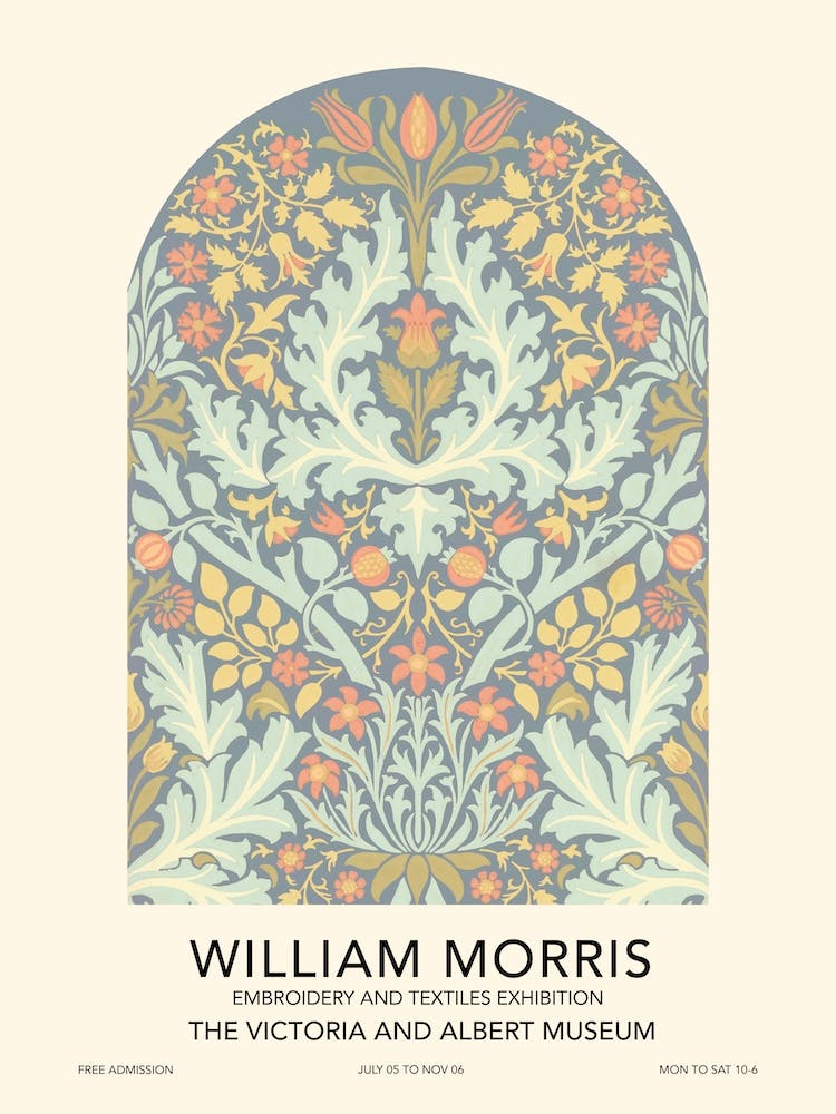 Autumn Exhibition Poster, William Morris