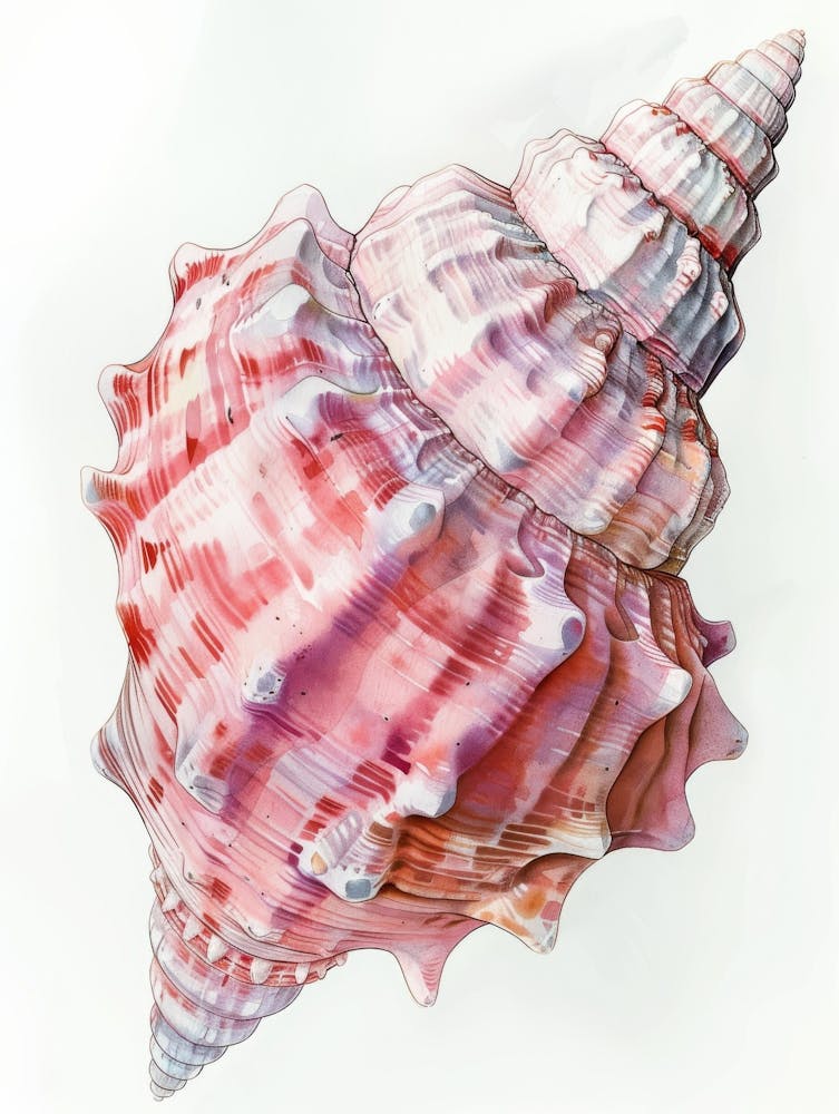 Coquillage Conque Rose 2