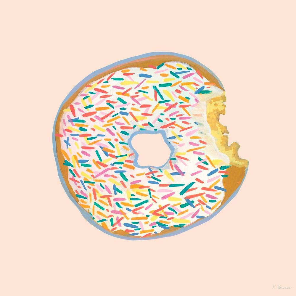Sprinkle Donut - Pink