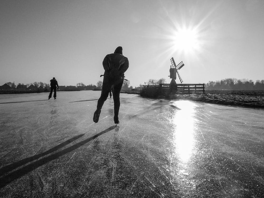 Iceskating Holland