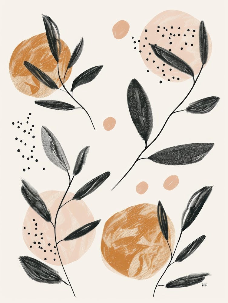 Abstract Leaves 48