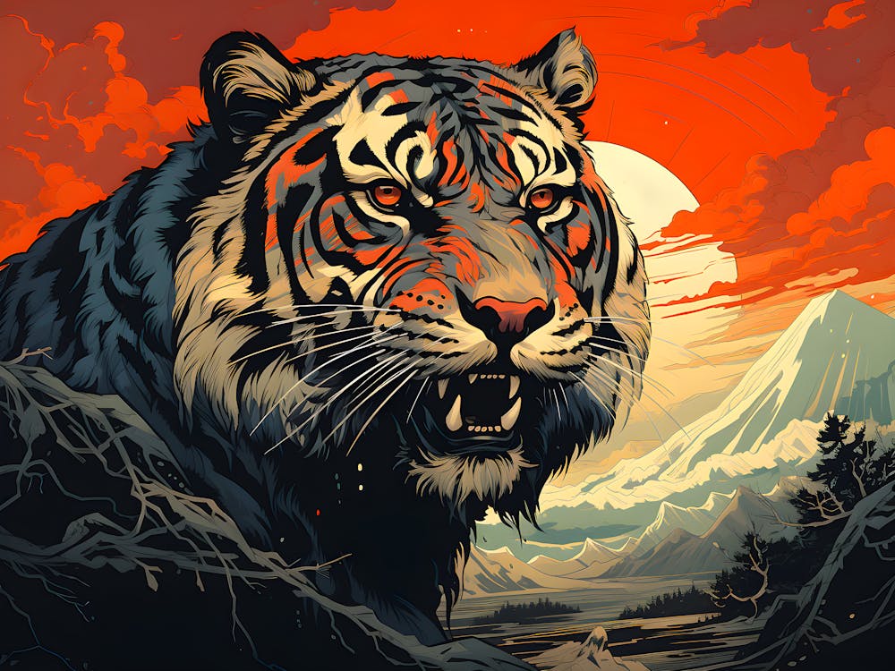 Wild Grace: The Tiger's Face
