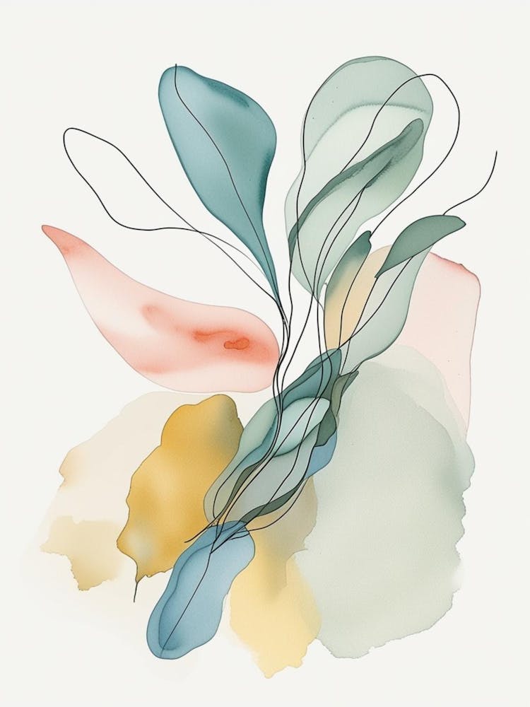 Abstract Watercolor Painting 3