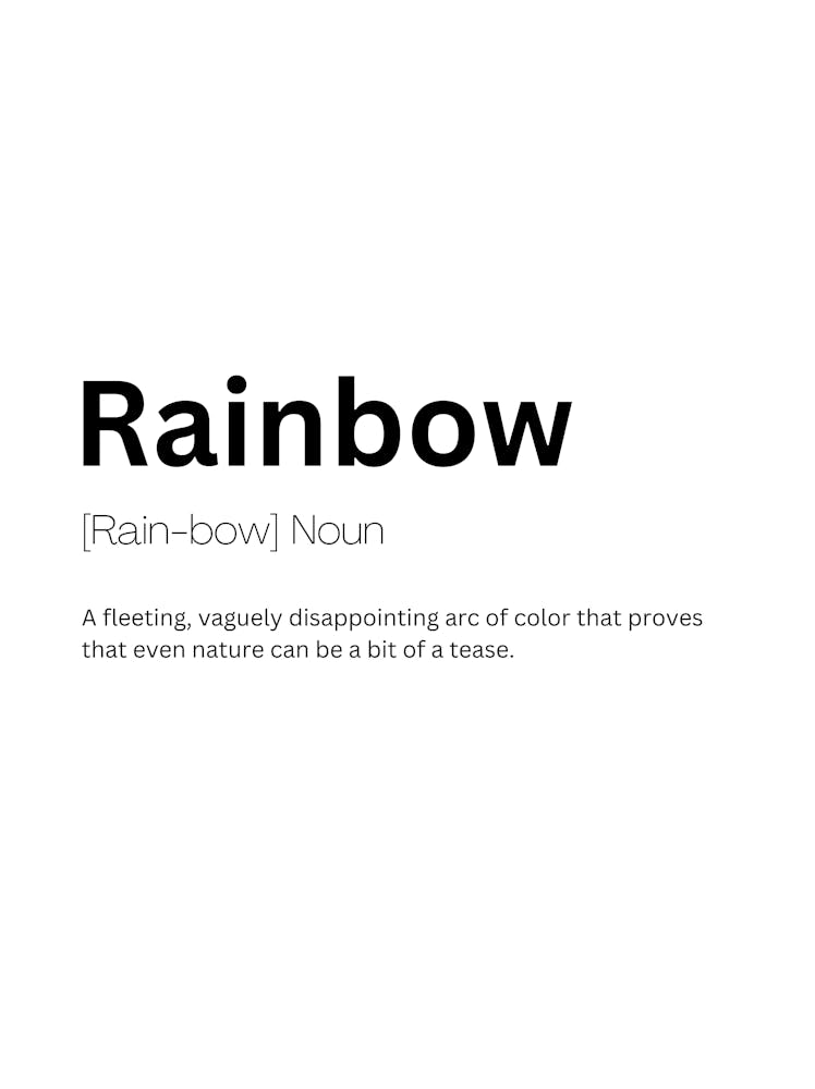 Rainbow Definition Bedeutung
