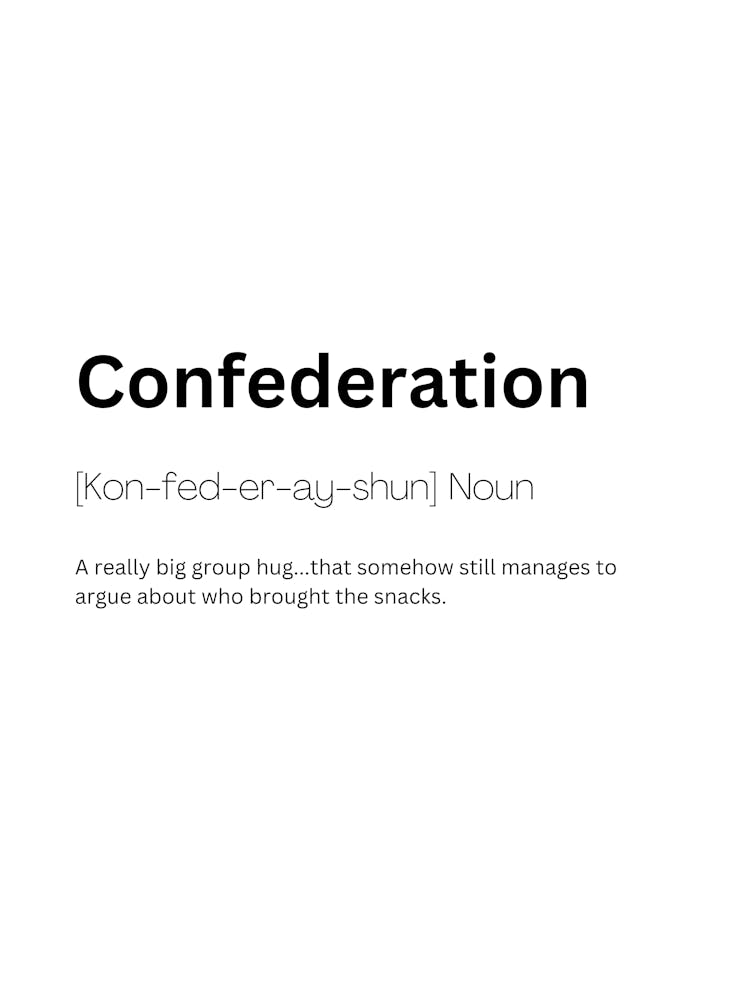 Confederation Definition Meaning