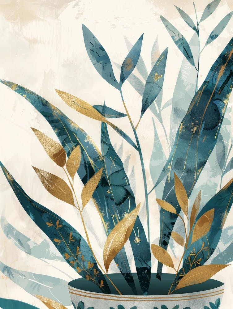 Gold And Blue 5
