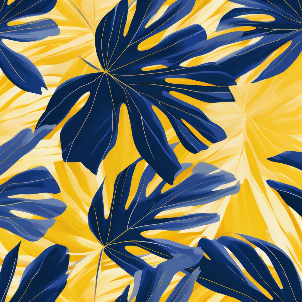 Tropical Leaf pattern art, 112