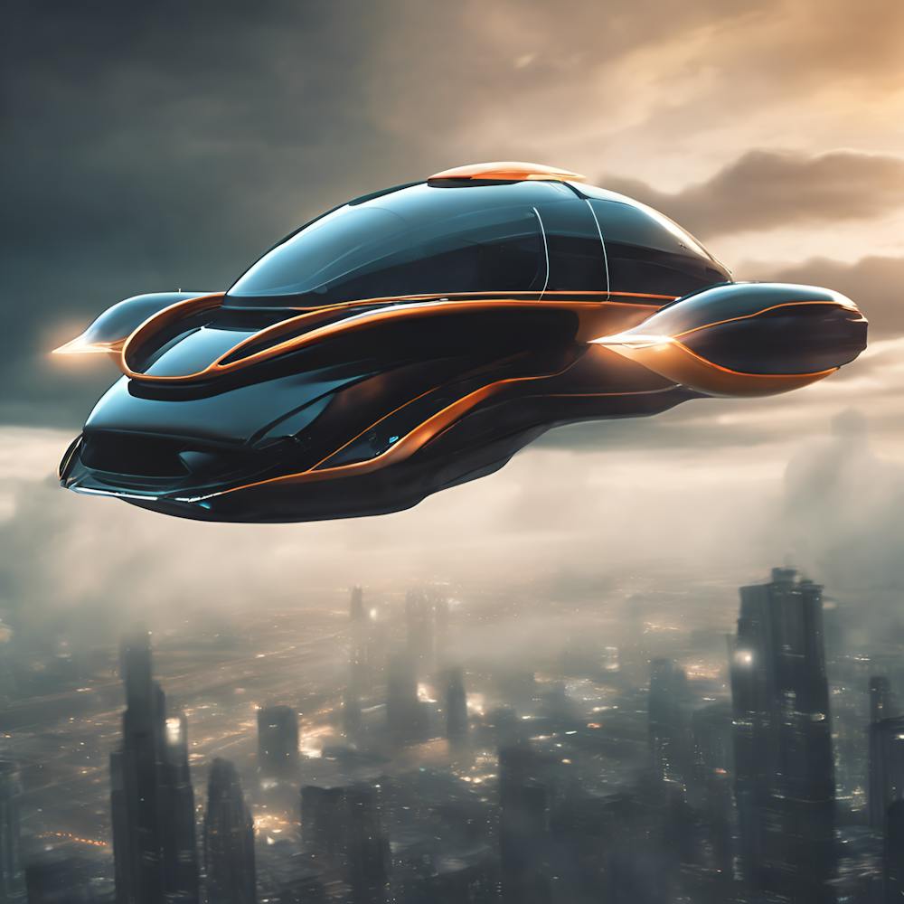 Futuristic Spaceship