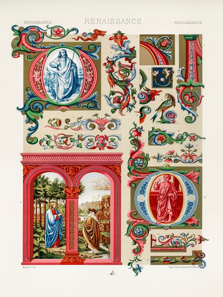 Renaissance Pattern, Albert Racine (9) 1