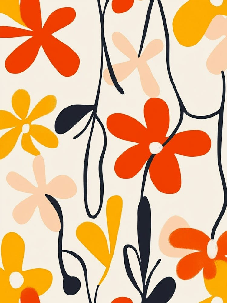 Abstract Floral Pattern 13